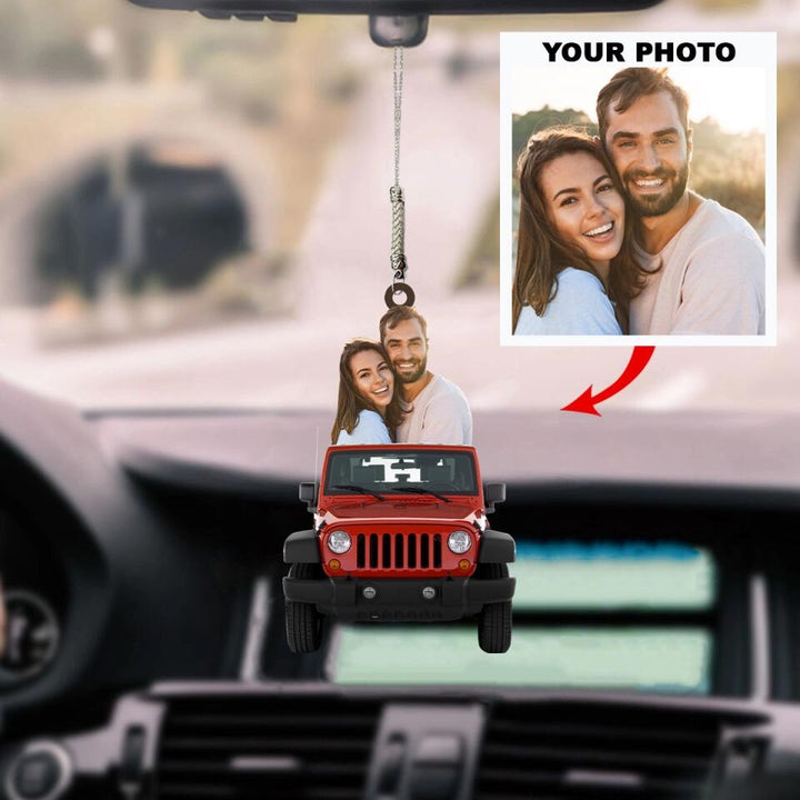 Personalized Car Hanging Ornament - Gift For Couple - We Got This ARND0014 AGCPD015