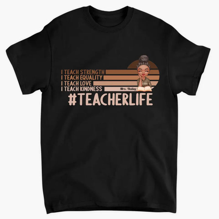 Personalized T-shirt - Gift For Teacher - I Teach Love ARND005