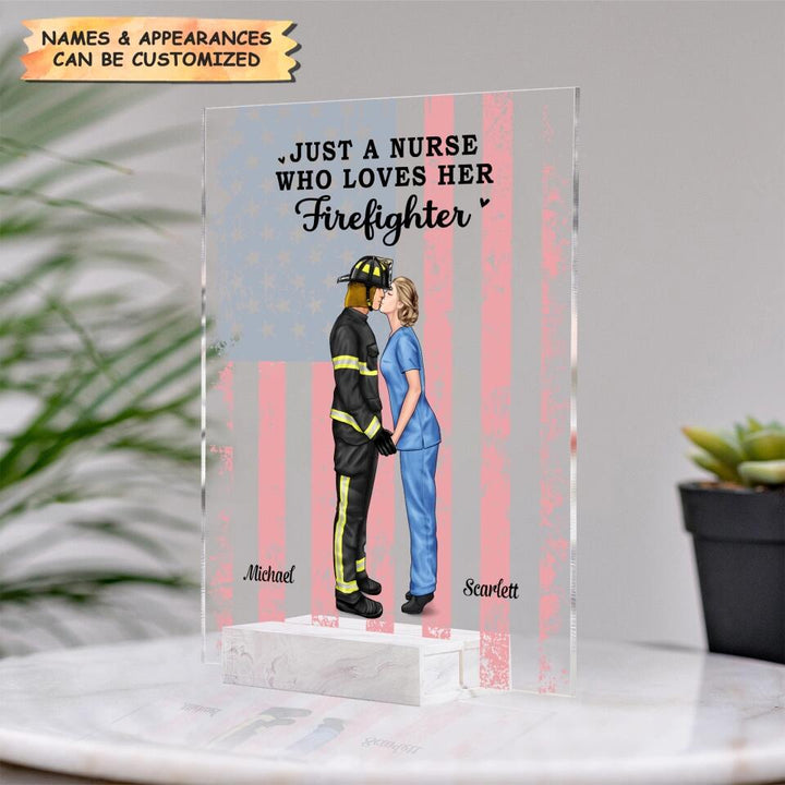 Personalized Acrylic Plaque - Gift For Couple - It's A Beautiful Day To Save Lives ARND0014