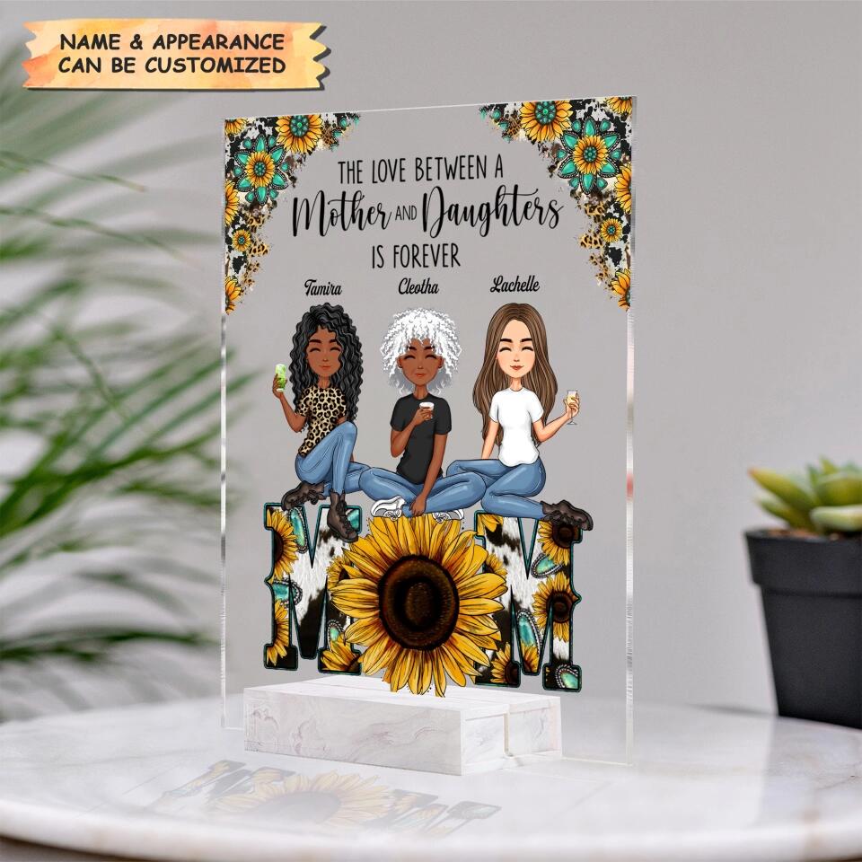 Personalized Acrylic Plaque - Gift For Mom - Mom We Love You ARND018