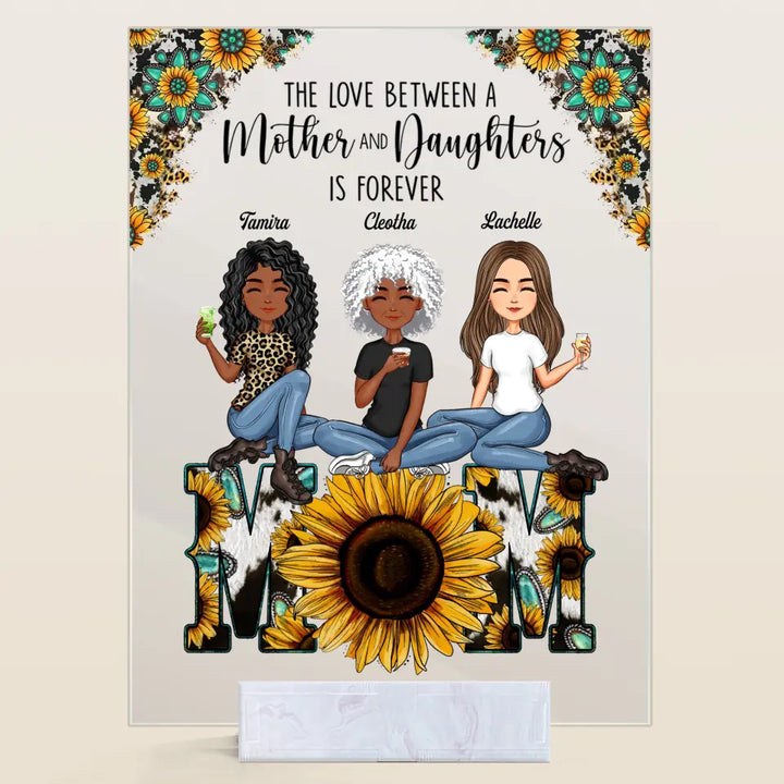 Personalized Acrylic Plaque - Gift For Mom - Mom We Love You ARND018