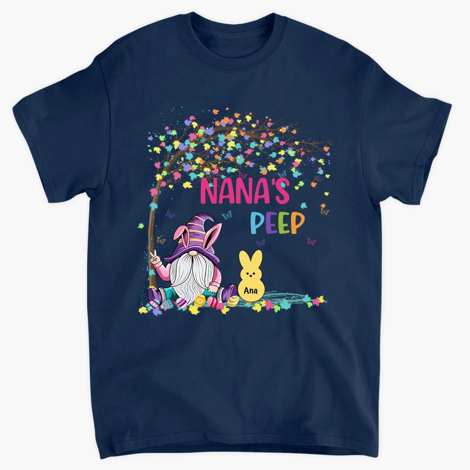 Grandma's Peeps - Personalized T-shirt - Easter Gift For Grandma
