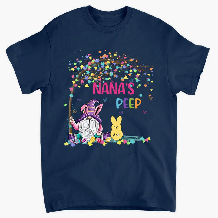 Grandma's Peeps - Personalized T-shirt - Easter Gift For Grandma