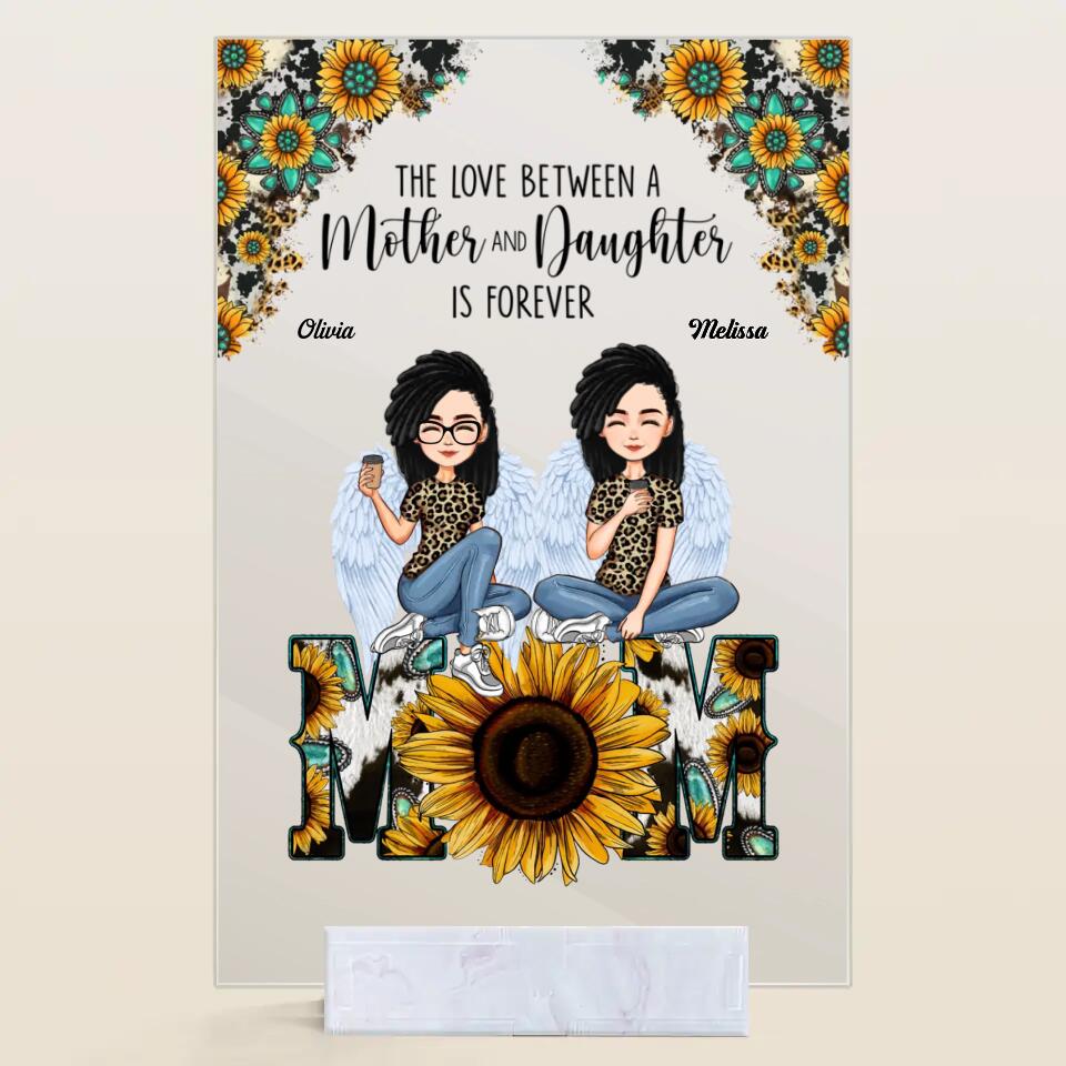 Personalized Acrylic Plaque - Gift For Mom - Mom We Love You ARND018