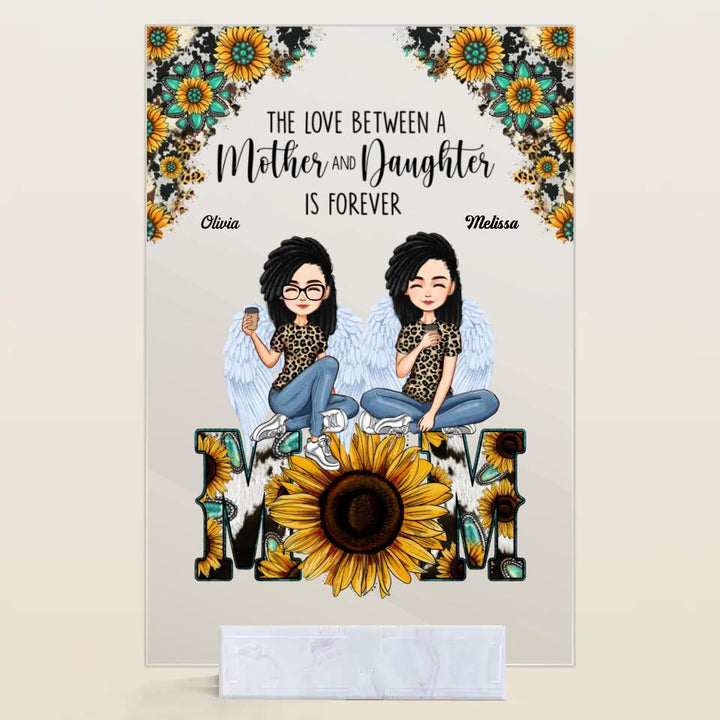 Personalized Acrylic Plaque - Gift For Mom - Mom We Love You ARND018