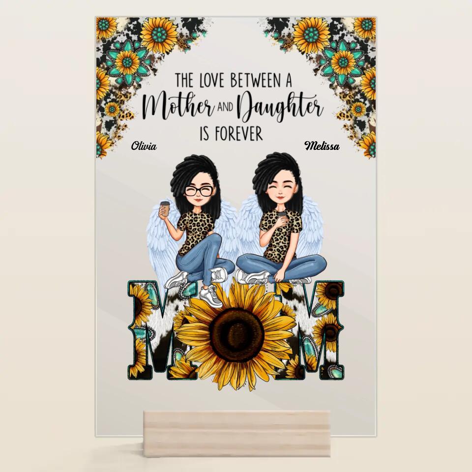 Personalized Acrylic Plaque - Gift For Mom - Mom We Love You ARND018