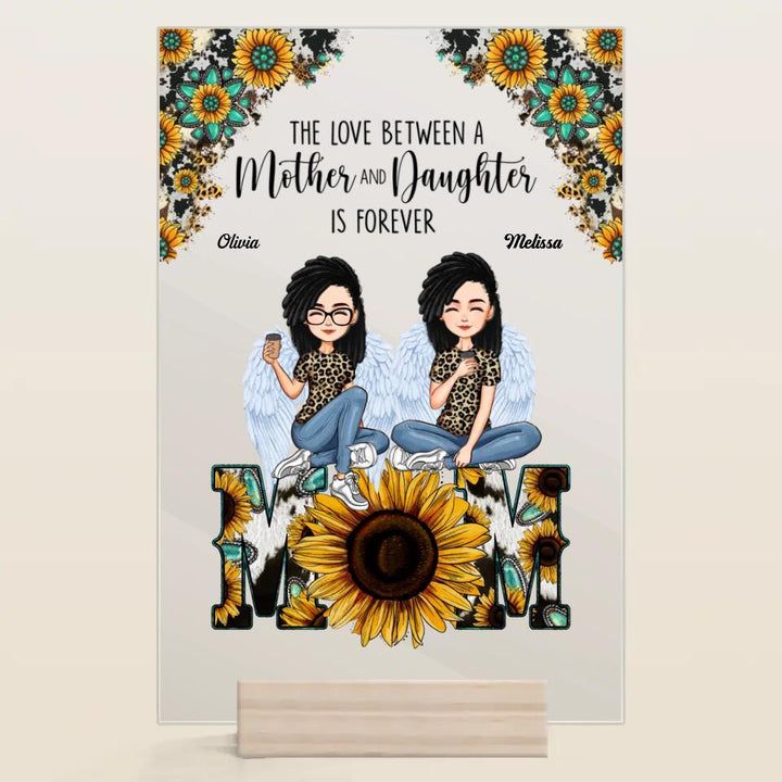 Personalized Acrylic Plaque - Gift For Mom - Mom We Love You ARND018