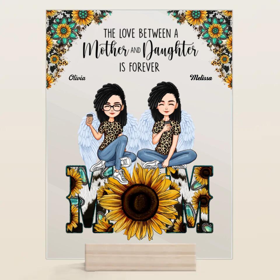 Personalized Acrylic Plaque - Gift For Mom - Mom We Love You ARND018