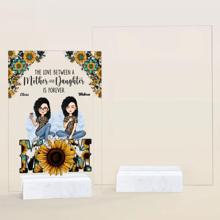 Personalized Acrylic Plaque - Gift For Mom - Mom We Love You ARND018