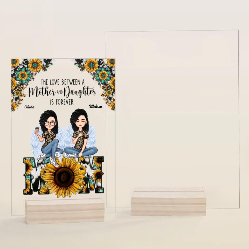 Personalized Acrylic Plaque - Gift For Mom - Mom We Love You ARND018