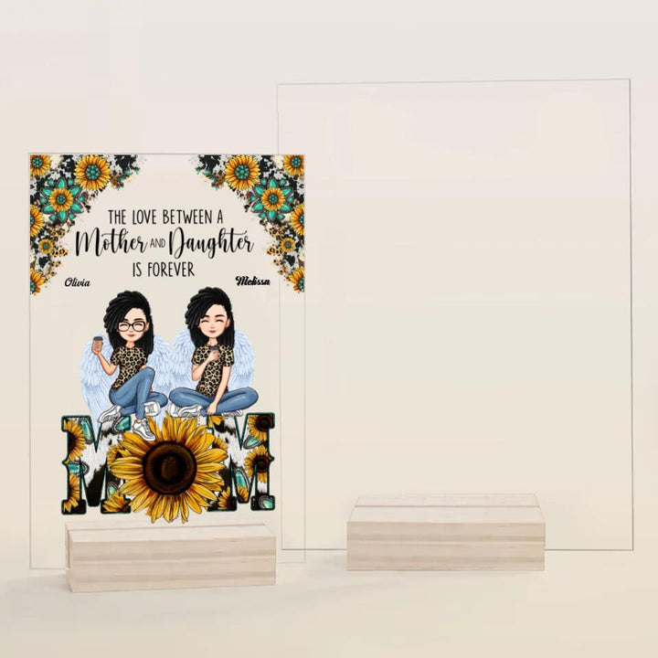 Personalized Acrylic Plaque - Gift For Mom - Mom We Love You ARND018