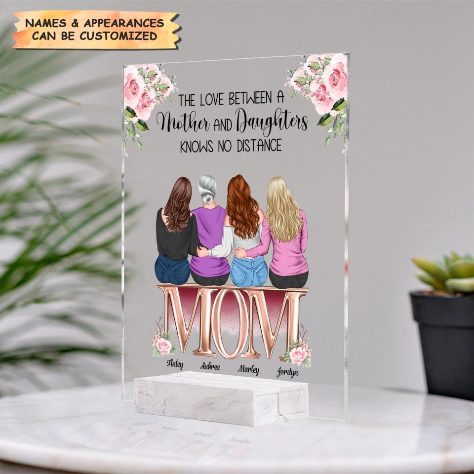 Personalized Acrylic Plaque - Gift For Mom - Mother & Daughter From The Start Best Friends Forever From The Heart