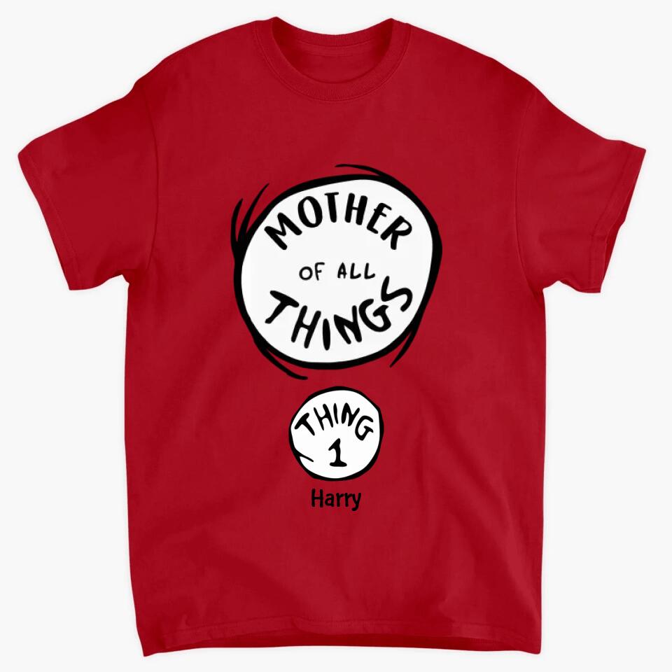 Personalized T-shirt - Gift For Mom - Mother Of All Things ARND0014