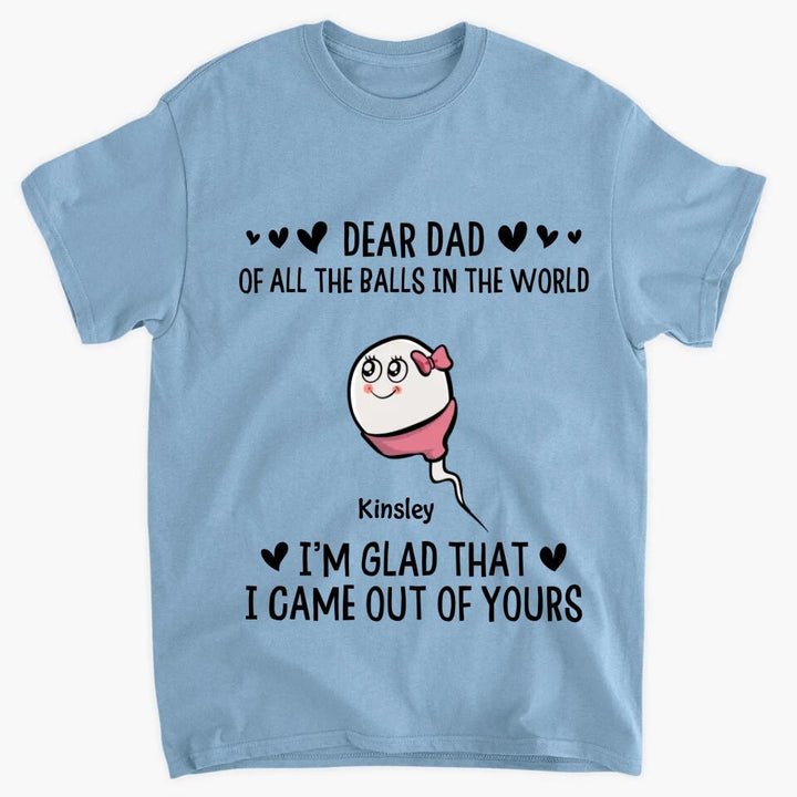 Personalized T-shirt - Gift For Father - Happy Father's Day