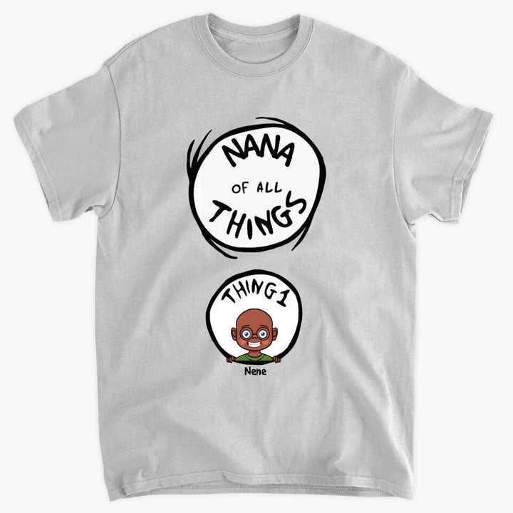 Personalized T-shirt - Gift For Grandma - Grandma Of All Things ARND036