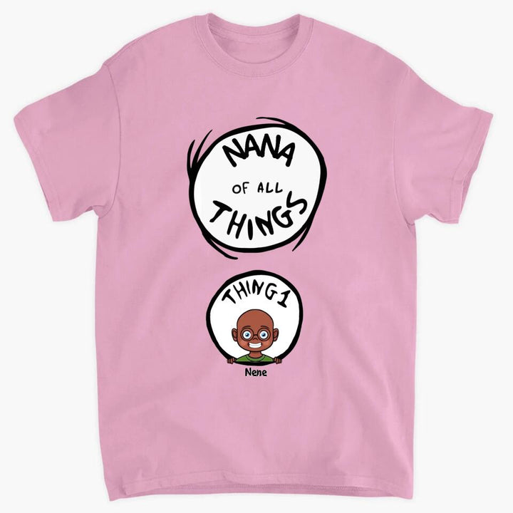 Personalized T-shirt - Gift For Grandma - Grandma Of All Things ARND036