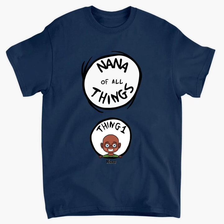 Personalized T-shirt - Gift For Grandma - Grandma Of All Things ARND036