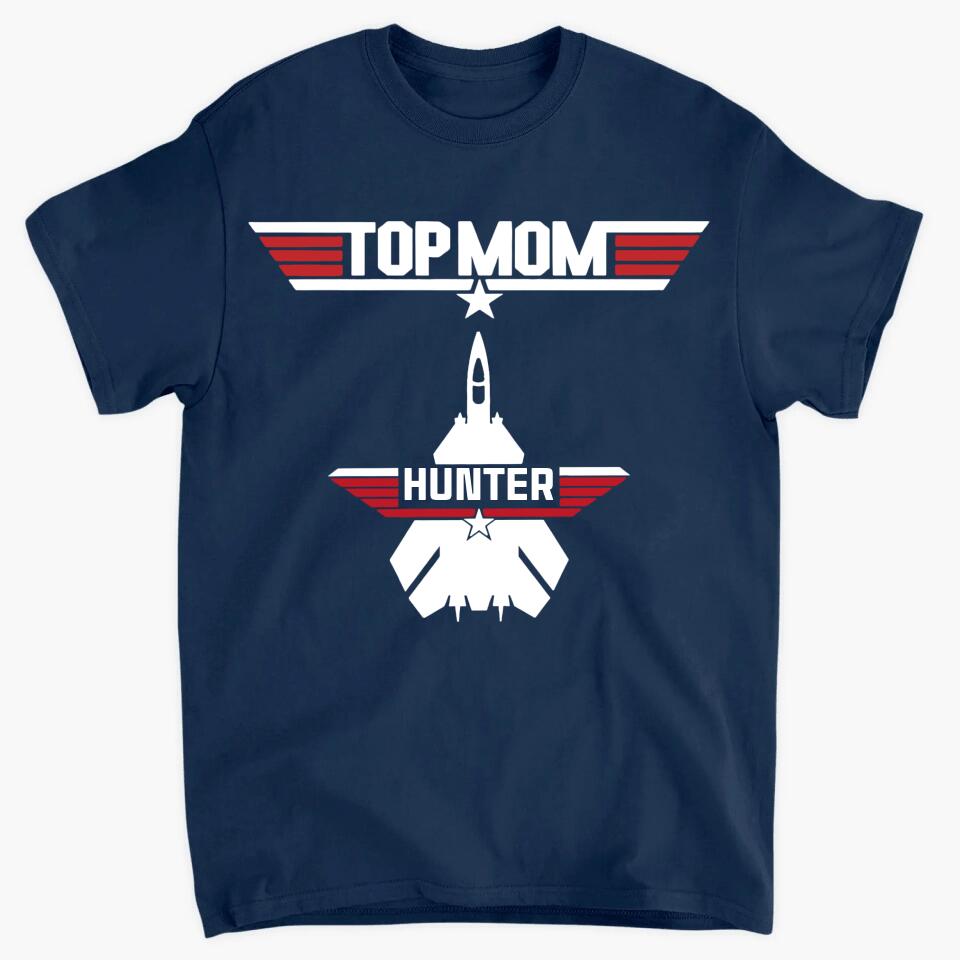 Personalized T-shirt - Gift For Mom - Top Mom ARND0014