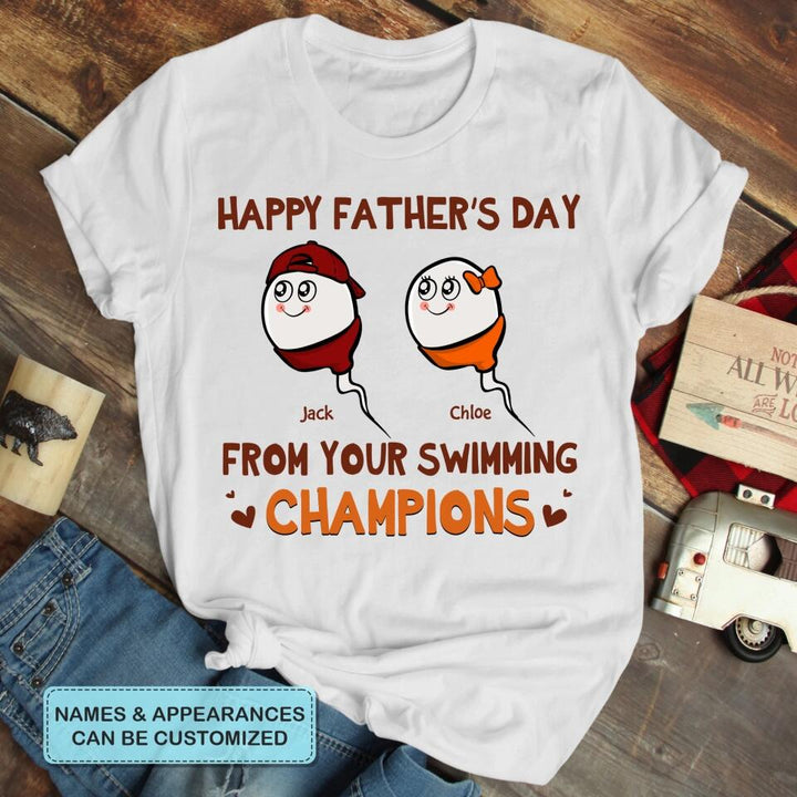 Happy Father's Day - Custom T-shirt