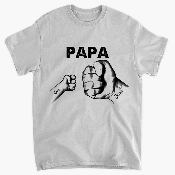 This Grandpa Belongs To - Custom T-shirt - Father's Day Gift