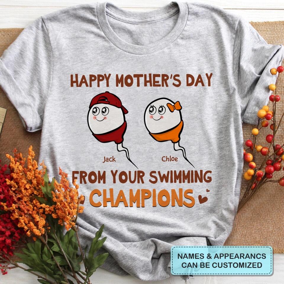 Personalized T-shirt - Mother's Day Gift For Mom - Happy Mother's Day ARND036