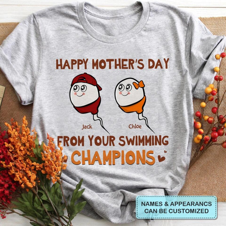 Personalized T-shirt - Mother's Day Gift For Mom - Happy Mother's Day ARND036