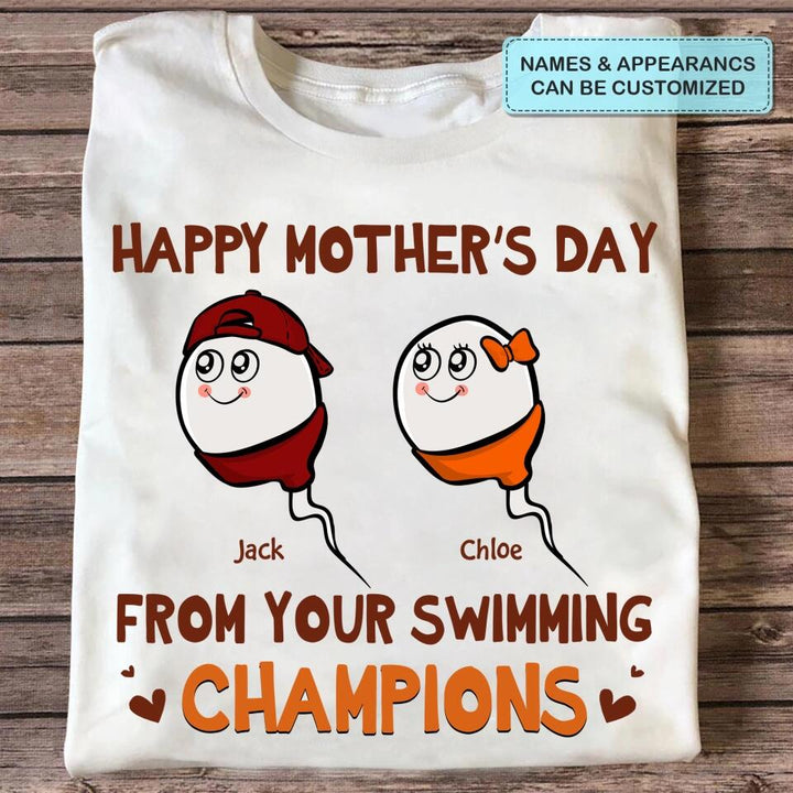 Personalized T-shirt - Mother's Day Gift For Mom - Happy Mother's Day ARND036