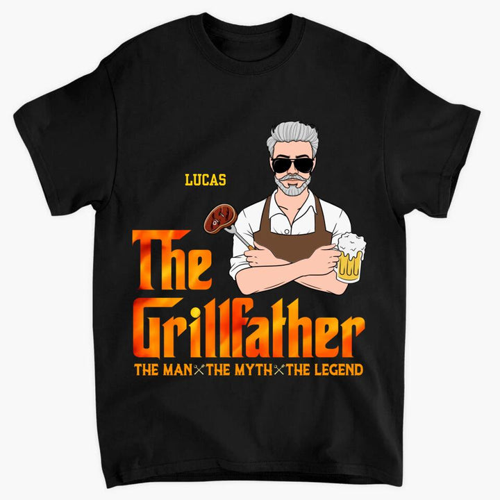 The GrillFather - Custom T-shirt - Father's Day Gift