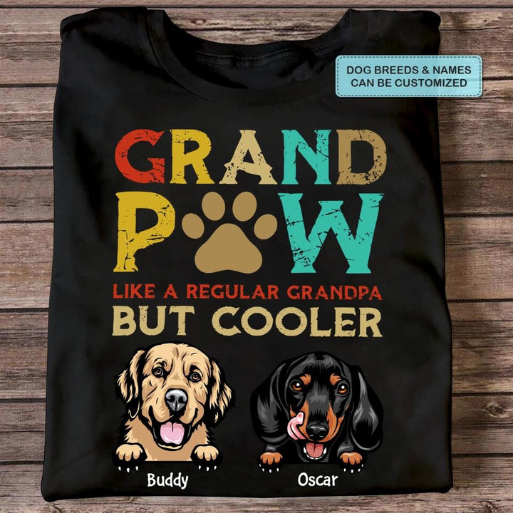 Personalized T-shirt - Father's Day Gift For Dad, Grandpa - GrandPaw ARND036