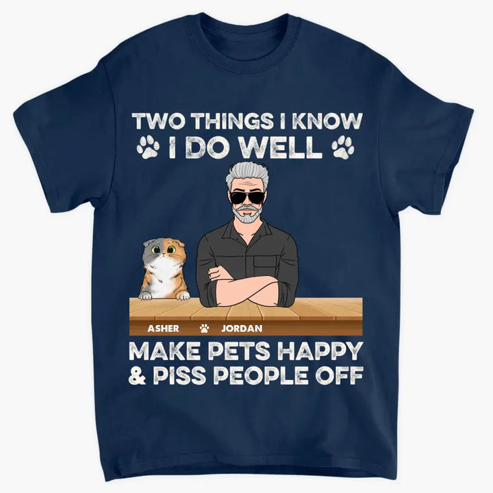 Personalized T-shirt - Father's Day, Birthday Gift For Dad, Grandpa - Two Things I Know I Do Well ARND005