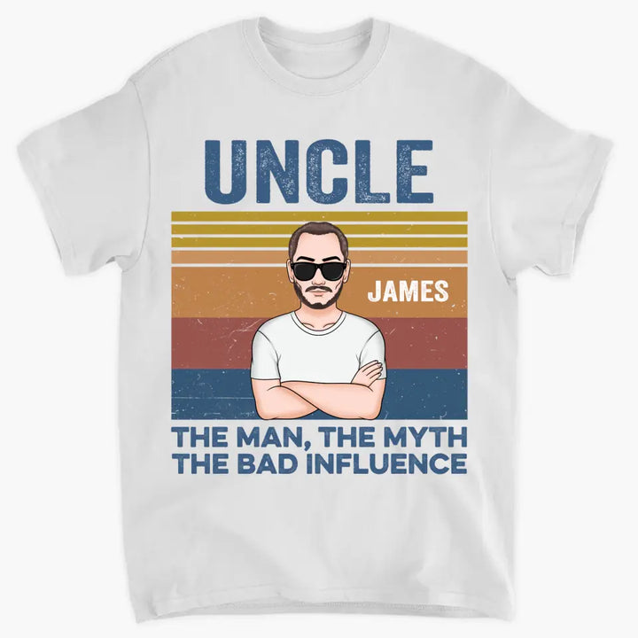 The Bad Influence - Personalized T-shirt - Father's Day Gift
