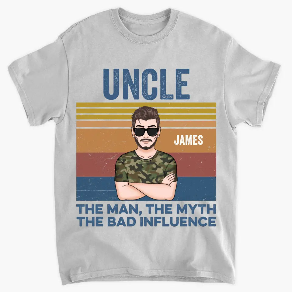 The Bad Influence - Personalized T-shirt - Father's Day Gift