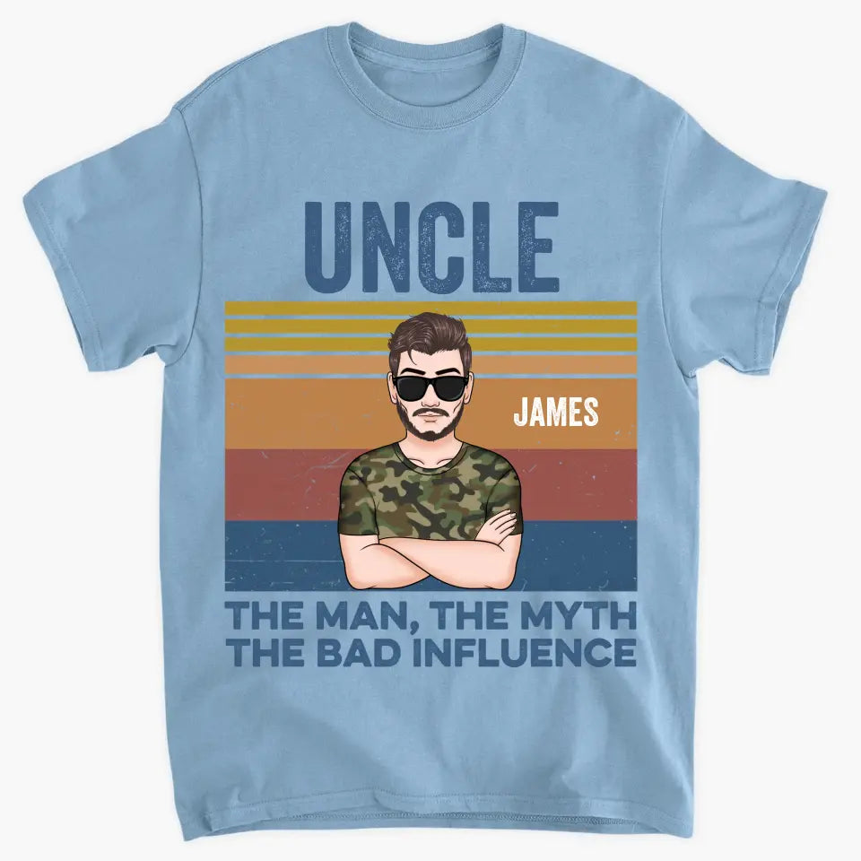 The Bad Influence - Personalized T-shirt - Father's Day Gift