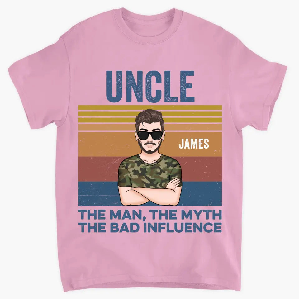 The Bad Influence - Personalized T-shirt - Father's Day Gift