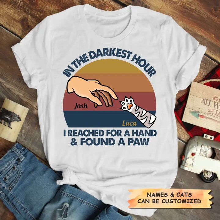 Personalized T-shirt - Birthday Gift For Cat Lover, Cat Dad, Cat Mom - Best Cat Dad Ever ARND0014