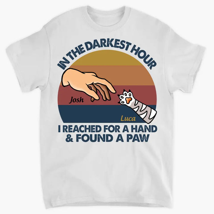 Personalized T-shirt - Birthday Gift For Cat Lover, Cat Dad, Cat Mom - Best Cat Dad Ever ARND0014