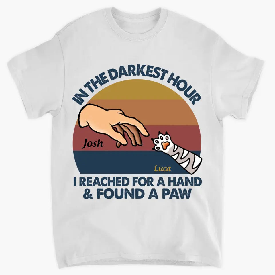 Personalized T-shirt - Birthday Gift For Cat Lover, Cat Dad, Cat Mom - Best Cat Dad Ever ARND0014