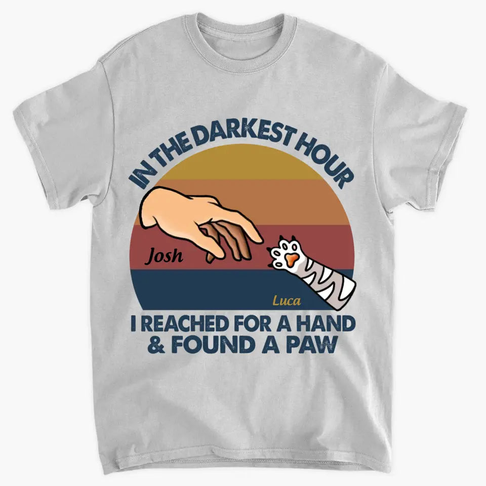 Personalized T-shirt - Birthday Gift For Cat Lover, Cat Dad, Cat Mom - Best Cat Dad Ever ARND0014