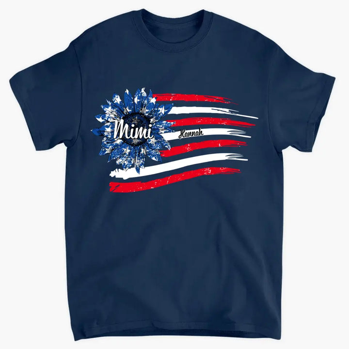 Personalized T-shirt - Mother's Day, Independence Day Gift For Mom, Grandma - Grandma 4th Of July ARND0014