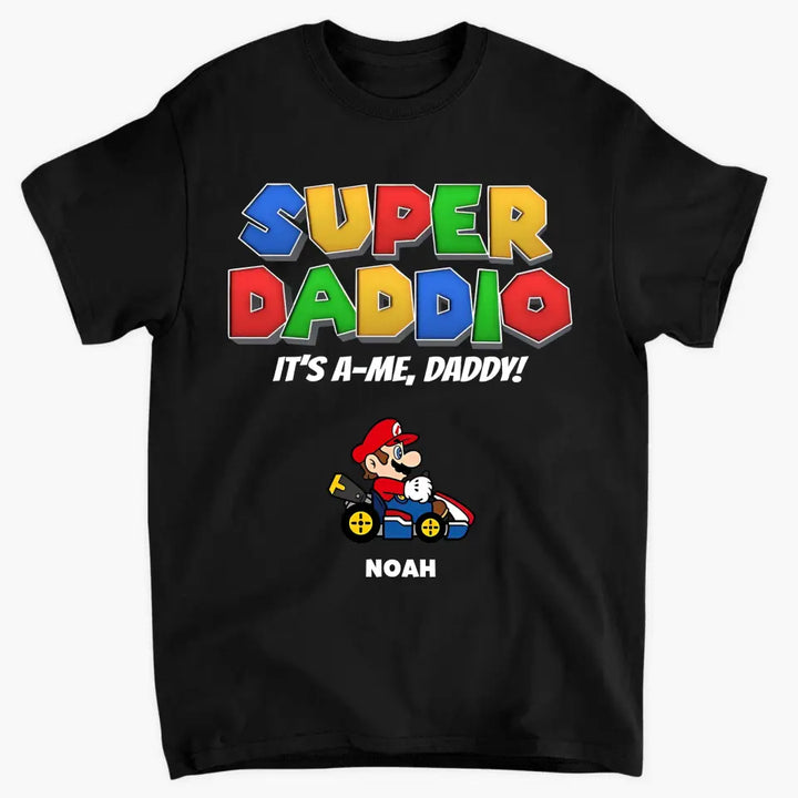 Personalized T-shirt - Father's Day, Birthday Gift For Dad - Super Daddio ARND036