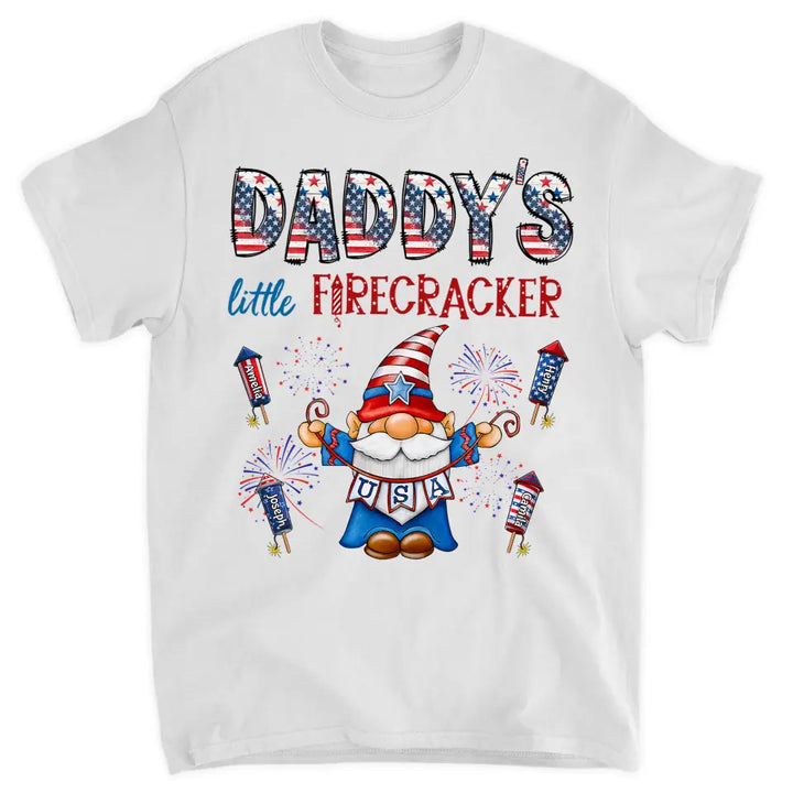 Personalized T-shirt - 4th of July, Father's Day, Birthday Gift For Dad - 4th Of July Papa ARND036