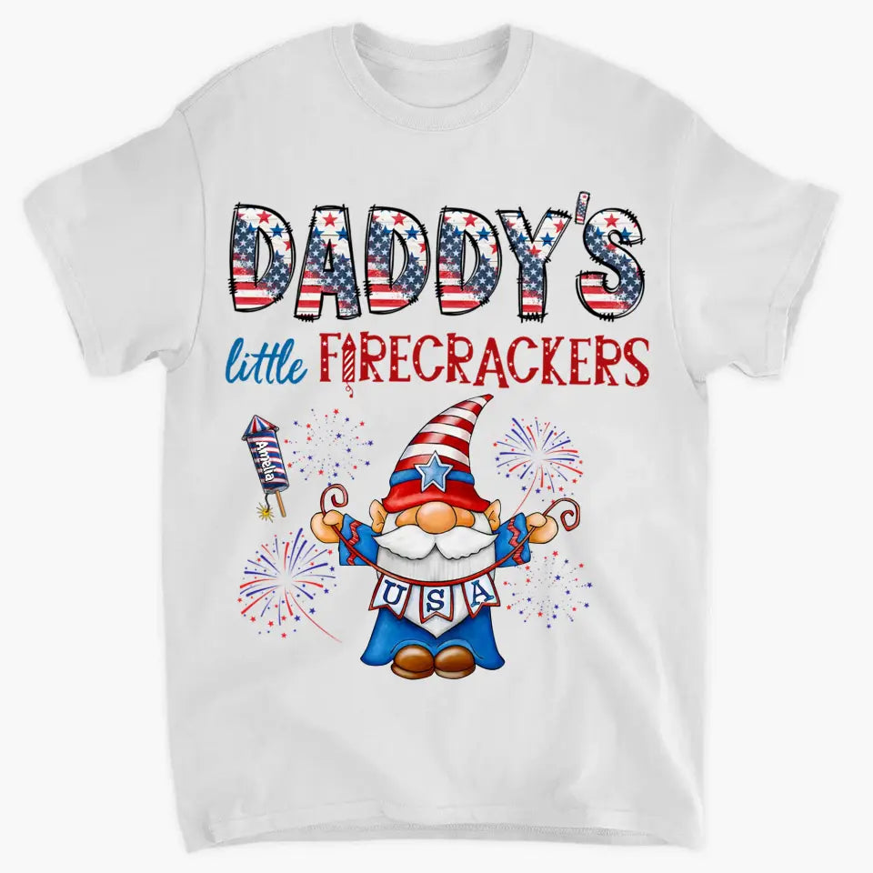 Personalized T-shirt - 4th of July, Father's Day, Birthday Gift For Dad - 4th Of July Papa ARND036
