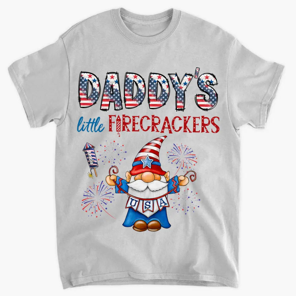 Personalized T-shirt - 4th of July, Father's Day, Birthday Gift For Dad - 4th Of July Papa ARND036
