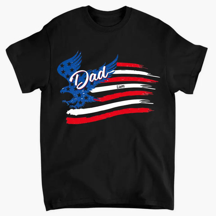 Personalized T-shirt - Father's Day, Birthday, 4th Of July Gift For Dad, Grandpa - 4th Of July Papa ARND005