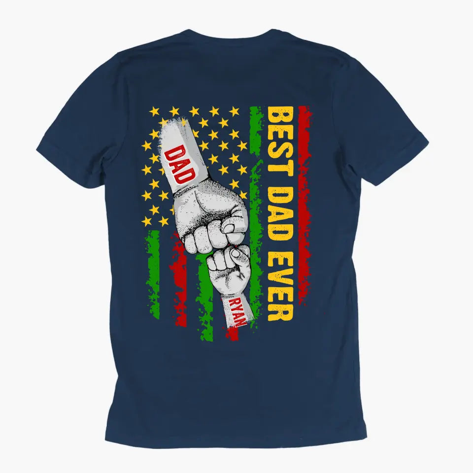 Personalized T-Shirt - Juneteenth, Father's Day, Birthday Gift For Dad, Grandpa - Juneteenth Dad