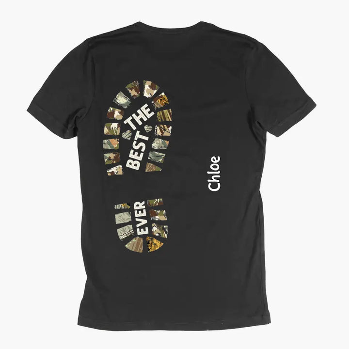 Personalized Custom T-shirt - Father's Day, Birthday Gift For Dad, Grandpa - The Best Papa Ever