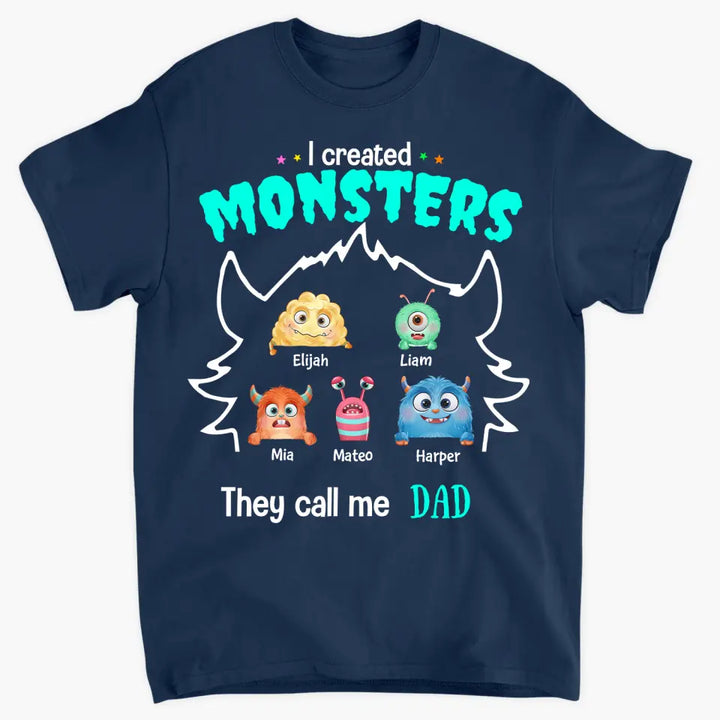 Personalized Custom T-shirt - Birthday, Father's Day Gift For Dad - They Call Me Dad