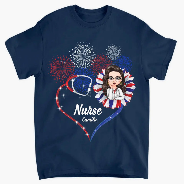 Personalized Custom T-shirt - Birthday, Nurse's Day For Nurse - Nurse Independence Day