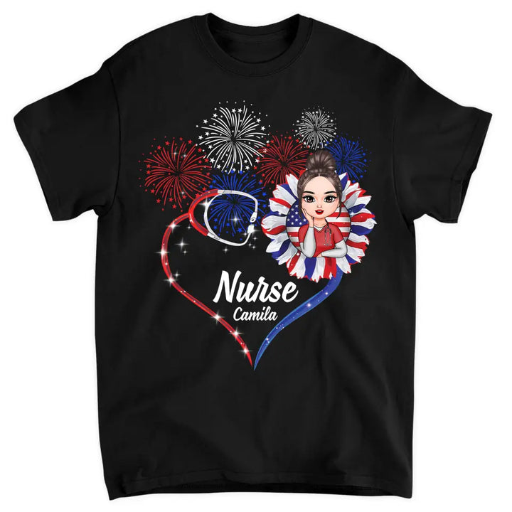 Personalized Custom T-shirt - Birthday, Nurse's Day For Nurse - Nurse Independence Day