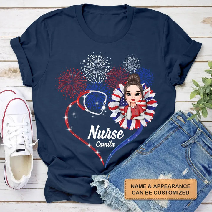 Personalized Custom T-shirt - Birthday, Nurse's Day For Nurse - Nurse Independence Day